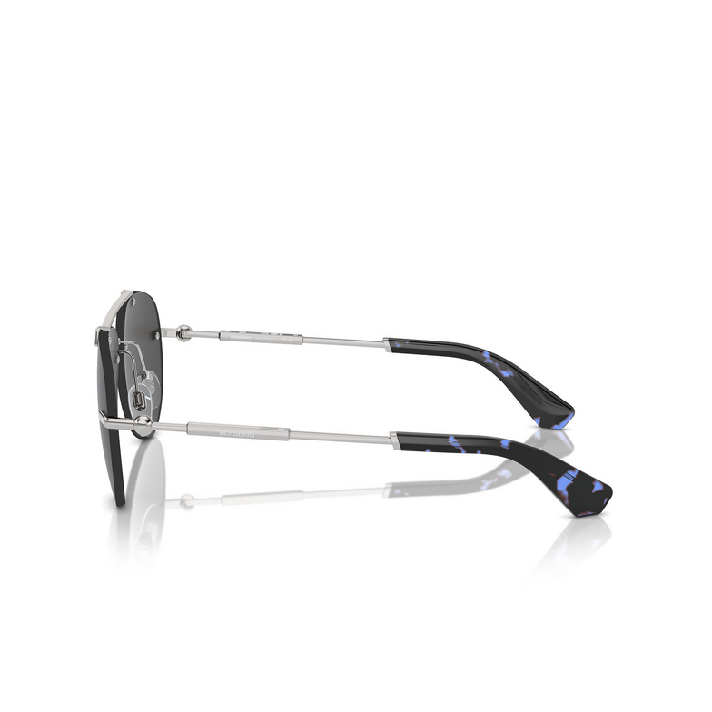 Lunettes de soleil Burberry BE3151 100587 silver - 3/4