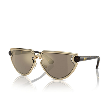 Burberry BE3152 Sunglasses 11095A light gold - three-quarters view