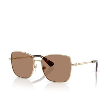 Burberry BE3158 Sunglasses 110973 light gold - three-quarters view