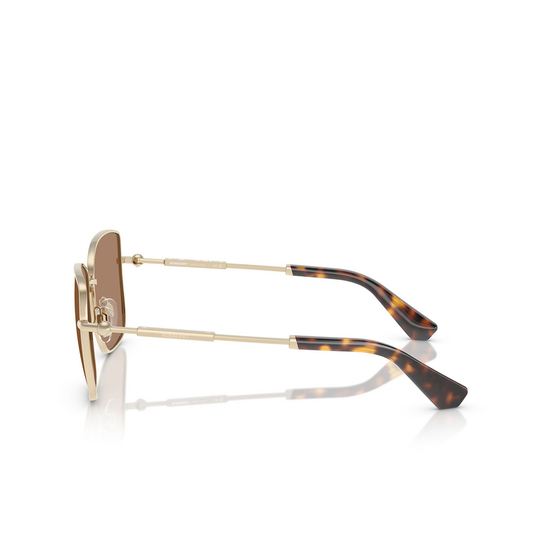 Burberry BE3158 Sunglasses 110973 light gold - 3/4