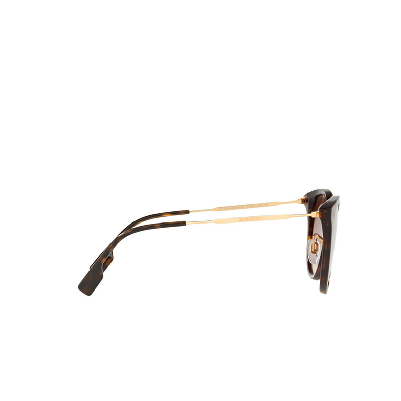 Burberry BE4289D Sunglasses 300213 dark havana - 3/4