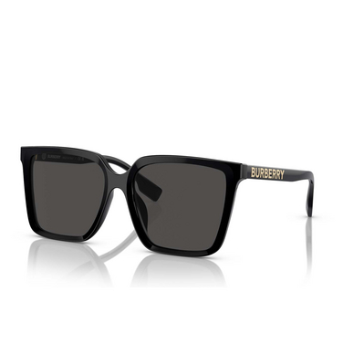 Burberry BE4411D Sunglasses 300187 black - three-quarters view