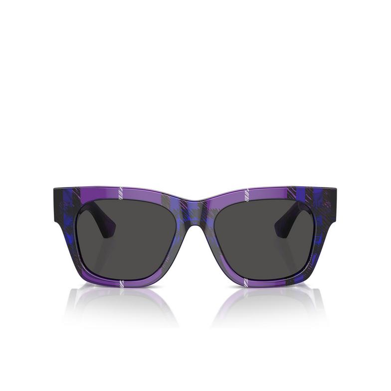 Lunettes de soleil Burberry BE4424 411387 check violet - 1/4