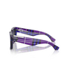 Lunettes de soleil Burberry BE4424 411387 check violet - Vignette du produit 3/4