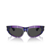 Lunettes de soleil Burberry BE4425U 411387 check violet - Vignette du produit 1/4