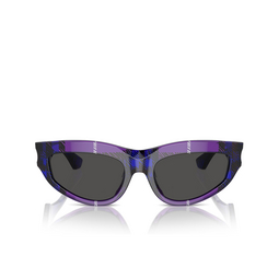 Burberry BE4425U Sunglasses 411387 check violet