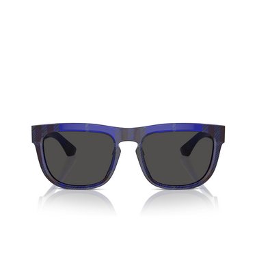 Burberry BE4431U Sunglasses 411487 check blue - front view