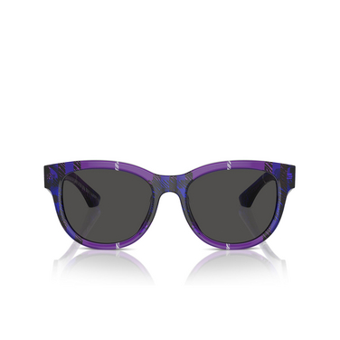 Burberry BE4432U Sunglasses 411387 check violet - front view