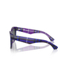 Burberry BE4432U Sunglasses 411387 check violet - product thumbnail 3/4