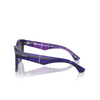 Lunettes de soleil Burberry BE4432U 411387 check violet - Vignette du produit 3/4