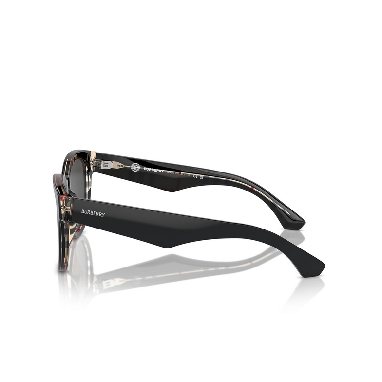 Gafas de sol Burberry BE4432U 412187 top black on vintage check - 3/4