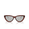 Lunettes de soleil Burberry BE4436U 41448V brown - Vignette du produit 1/4