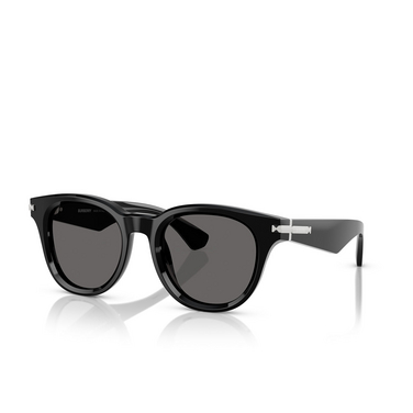 Burberry BE4439 Sunglasses 300187 black - three-quarters view