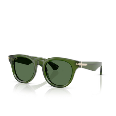 Burberry BE4439 Sunglasses 414871 green - three-quarters view