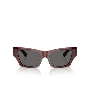 Burberry BE4441U Sunglasses 411587 check red - front view