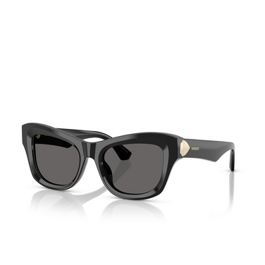 Burberry BE4442U Sunglasses 300187 black - three-quarters view