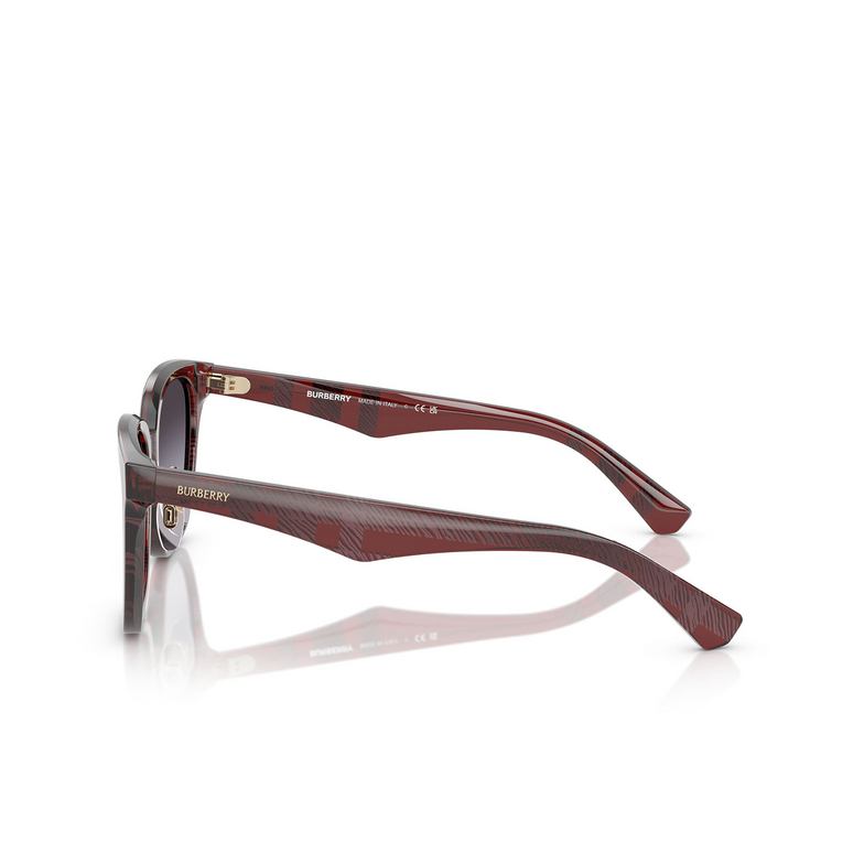 Lunettes de soleil Burberry BE4446D 41158G check red - 3/4