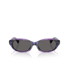 Occhiali da sole Burberry BE4447D 411387 check violet - anteprima prodotto 1/4