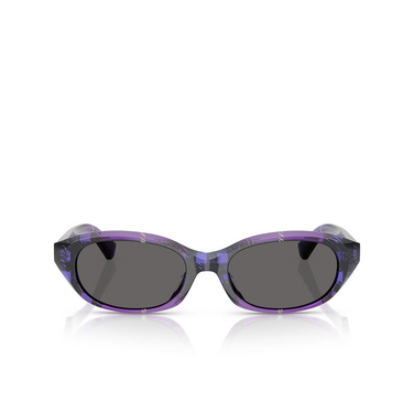 Burberry BE4447D Sunglasses 411387 check violet - front view