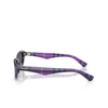 Burberry BE4447D Sunglasses 411387 check violet - product thumbnail 3/4