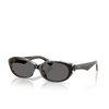 Burberry BE4447D Sunglasses 412187 top black vintage check - product thumbnail 2/4