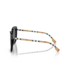 Lunettes de soleil Burberry CAROLL 385387 black - Vignette du produit 3/4