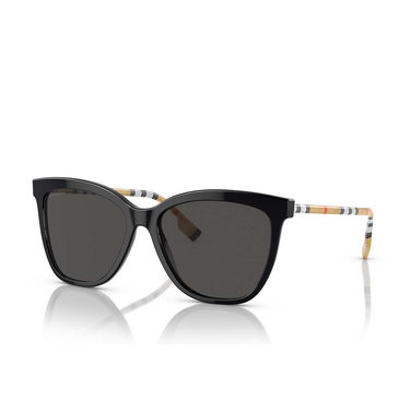 Burberry CLARE Sunglasses 385387 black - three-quarters view