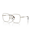 Burberry QUINCY Korrektionsbrillen 1109 light gold - Produkt-Miniaturansicht 2/4