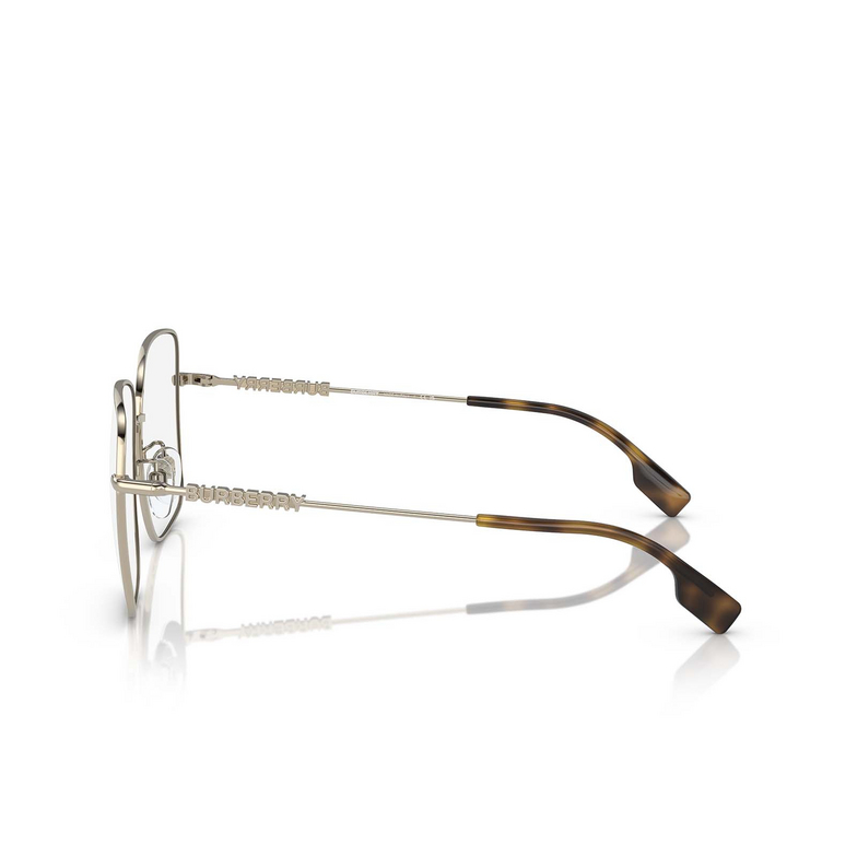 Burberry QUINCY Korrektionsbrillen 1109 light gold - 3/4