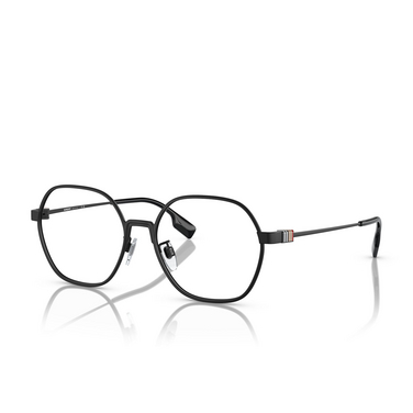 Burberry WINSTON Eyeglasses 1007 black - three-quarters view