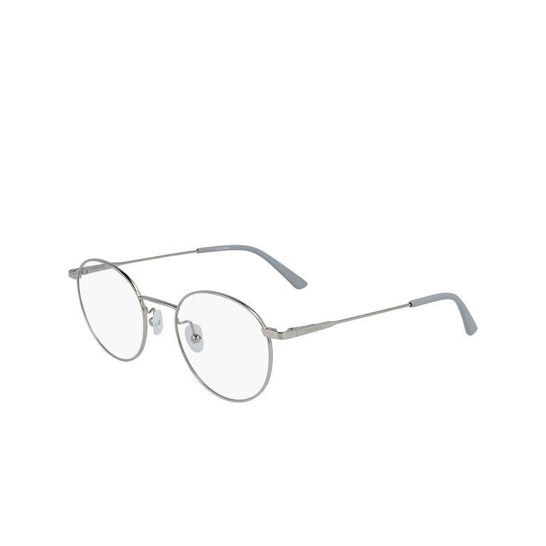 Calvin Klein CK19119 Eyeglasses 045 silver - 3/4