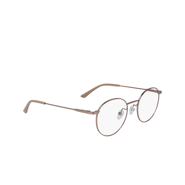 Calvin Klein CK19119 Eyeglasses 781 amber gold - three-quarters view