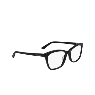 Lunettes de vue Calvin Klein CK19529 001 black - Vue trois quarts