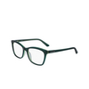 Occhiali da vista Calvin Klein CK19529 361 crystal emerald / lime - anteprima prodotto 3/4