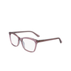 Lunettes de vue Calvin Klein CK19529 535 crystal mauve / rose - Vignette du produit 3/4