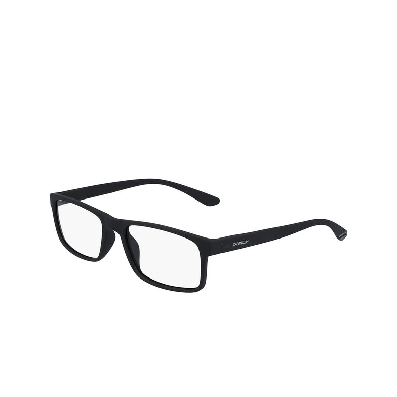 Lunettes de vue Calvin Klein CK19569 001 matte black - 3/4