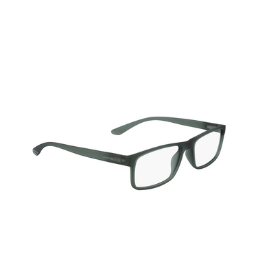 Lunettes de vue Calvin Klein CK19569 329 matte crystal light green - Vue trois quarts