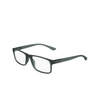 Occhiali da vista Calvin Klein CK19569 329 matte crystal light green - anteprima prodotto 3/4