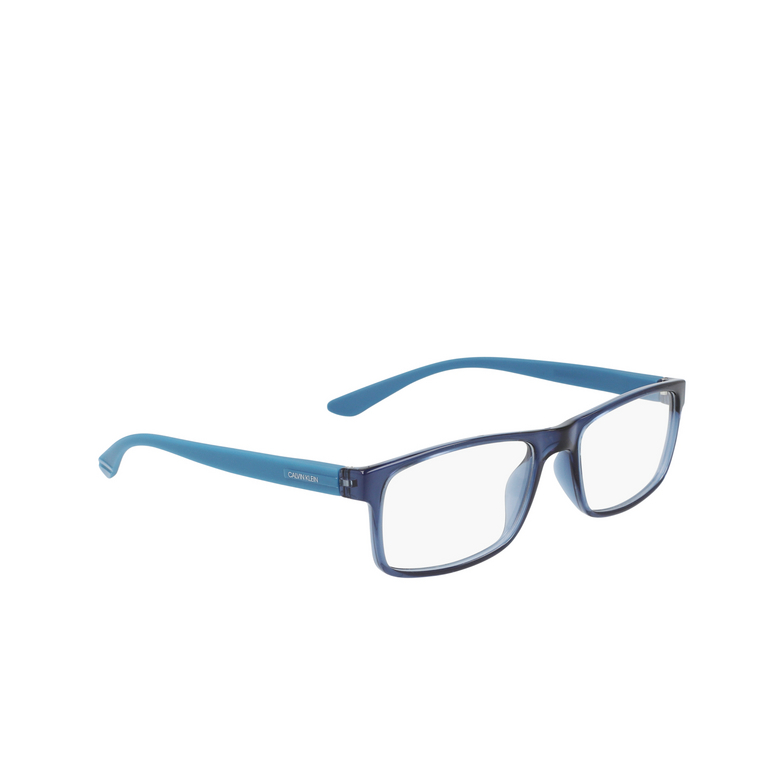 Calvin Klein CK19569 Eyeglasses 430 teal - 2/4