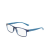 Gafas graduadas Calvin Klein CK19569 430 teal - Miniatura del producto 3/4