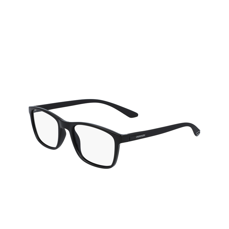 Calvin Klein CK19571 Eyeglasses 001 black - 3/4