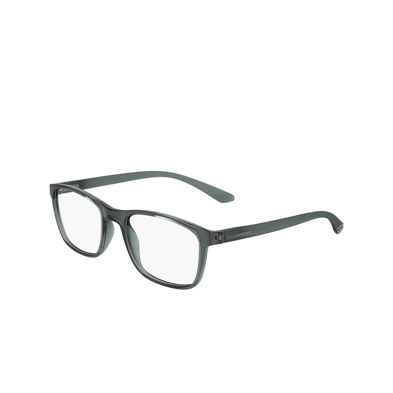 Lunettes de vue Calvin Klein CK19571 329 crystal light green - 3/4