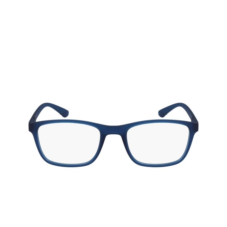 Calvin Klein CK19571 Eyeglasses 405 matte crystal blue - 1/4