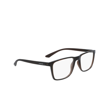 Calvin Klein CK19573 Eyeglasses 210 brown - three-quarters view