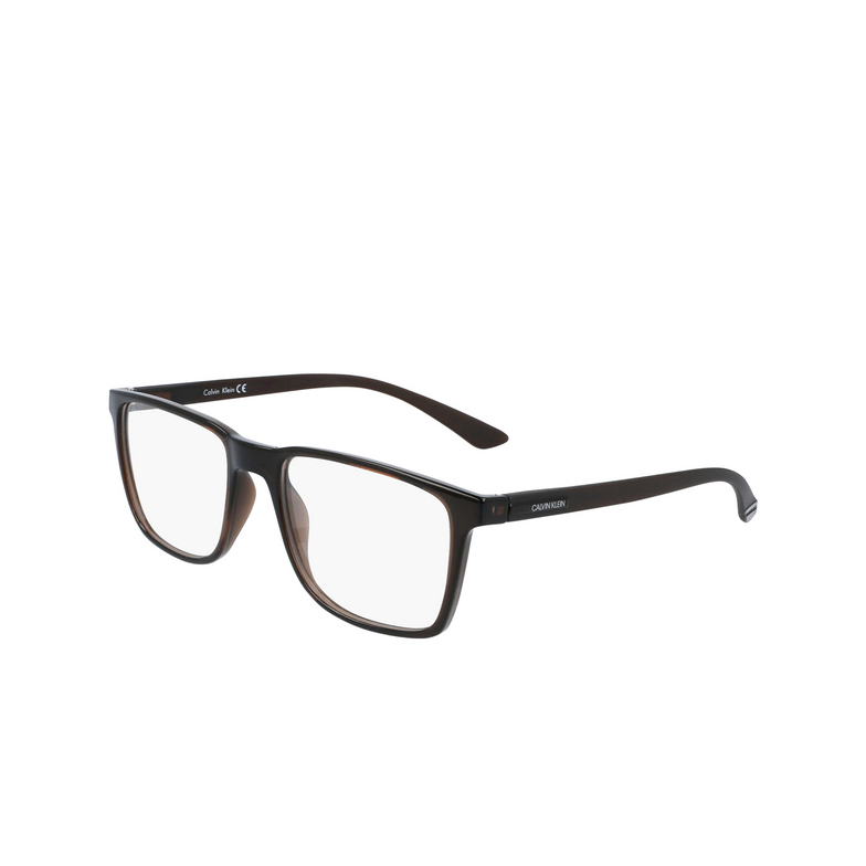 Occhiali da vista Calvin Klein CK19573 210 brown - 3/4