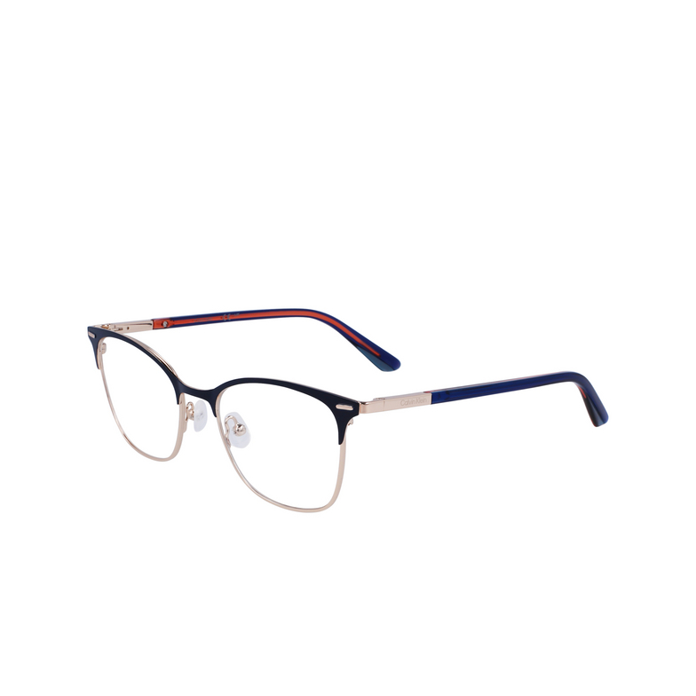 Lunettes de vue Calvin Klein CK21124 438 blue - 3/4