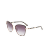 Calvin Klein CK21130S Sunglasses 001 black - product thumbnail 3/4