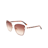 Lunettes de soleil Calvin Klein CK21130S 200 brown - Vignette du produit 3/4