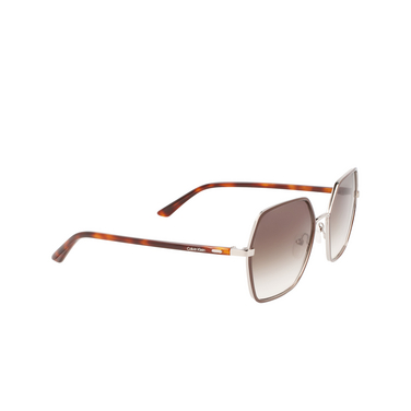 Calvin Klein CK21131S Sunglasses 200 brown - three-quarters view