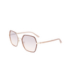 Calvin Klein CK21131S Sunglasses 208 sand - product thumbnail 3/4